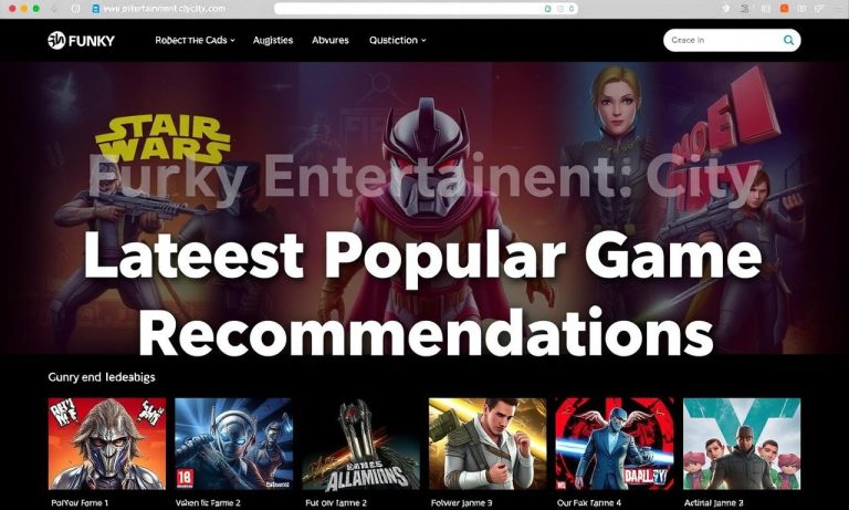 Funky娛樂城網站：最新熱門遊戲推薦