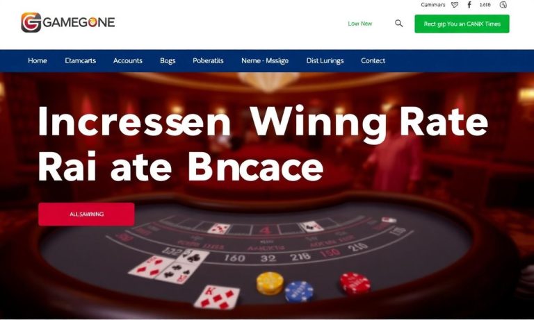 如何提升在Gameone百家樂中的勝率